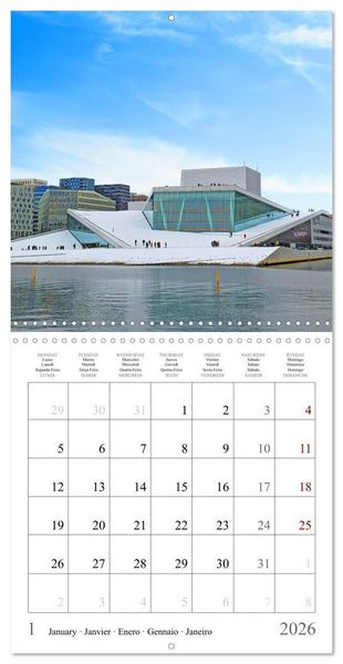 Produktbild: A Journey Through Europe (Wall Calendar 2026 12 &times; 12 Inch) CALVENDO 12 Month Wall Calendar