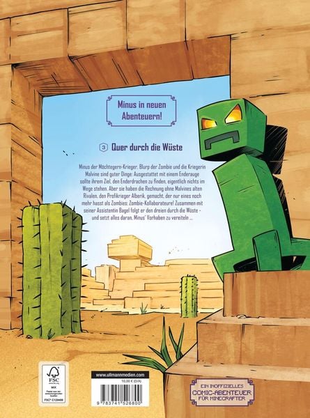Produktbild: Tagebuch eines Noobs Kriegers &ndash; Der Comic Bd. 3 - Quer durch die W&uuml;ste