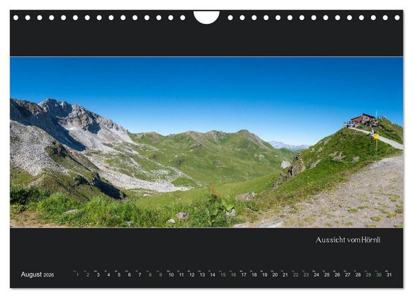 Produktbild: Arosa Panorama (Wandkalender 2026 DIN A4 quer), CALVENDO Monatskalender