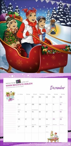 Produktbild: Die drei !!! Broschurkalender 2027