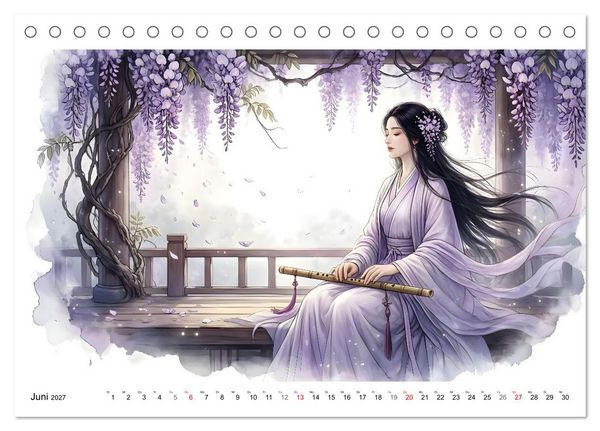 Produktbild: Zw&ouml;lf Farben der Stille (Tischkalender 2027 DIN A5 quer), CALVENDO Monatskalender