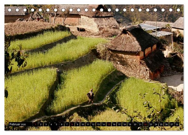 Produktbild: Nepal (Tischkalender 2026 DIN A5 quer), CALVENDO Monatskalender