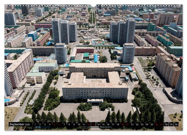 Produktbild: BILDER AUS NORDKOREA (Wandkalender 2026 DIN A2 quer), CALVENDO Monatskalender