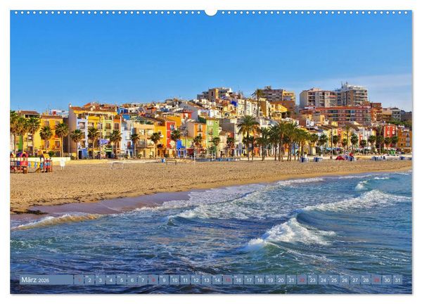 Produktbild: Costa Blanca - Die wei&szlig;e K&uuml;ste Spaniens (Wandkalender 2026 DIN A2 quer), CALVENDO Monatskalender