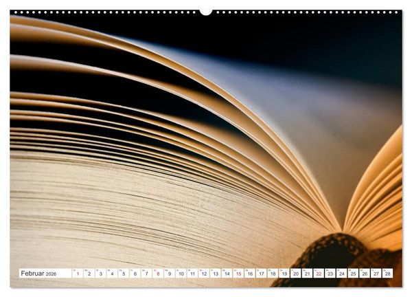 Produktbild: Ars Libri - Kunstwerk Buch (hochwertiger Premium Wandkalender 2026 DIN A2 quer), Kunstdruck in Hochglanz
