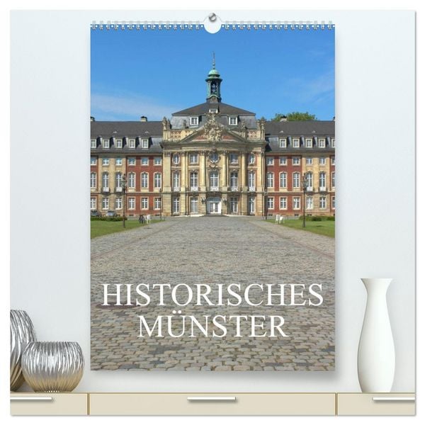 Produktbild: Historisches M&uuml;nster (hochwertiger Premium Wandkalender 2026 DIN A2 hoch), Kunstdruck in Hochglanz