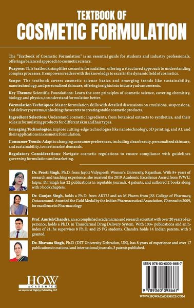 Produktbild: Textbook of Cosmetic Formulation