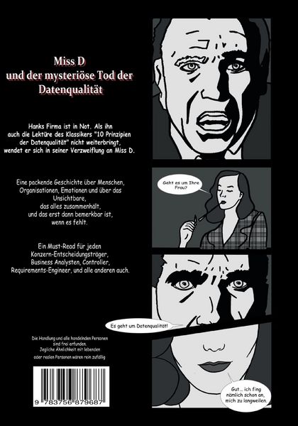 Produktbild: Miss D und der mysteri&ouml;se Tod der Datenqualit&auml;t
