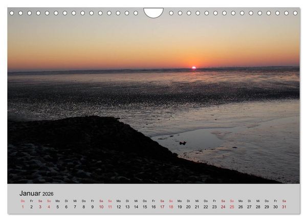 Produktbild: Blicke hinaus aufs Meer (Wandkalender 2026 DIN A4 quer), CALVENDO Monatskalender