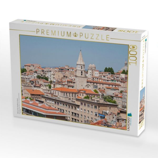 Produktbild: CALVENDO Puzzle Blick auf den Stadtteil Le Panier | 1000 Teile Lege-Gr&ouml;&szlig;e 64x48cm Foto-Puzzle f&uuml;r gl&uuml;ckliche Stunden