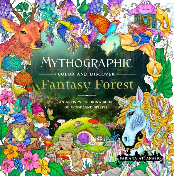 Produktbild: Mythographic Color and Discover: Fantasy Forest