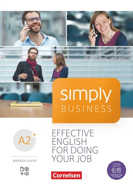 Simply Business A2+ - Coursebook mit Audio-CD und Video-DVD