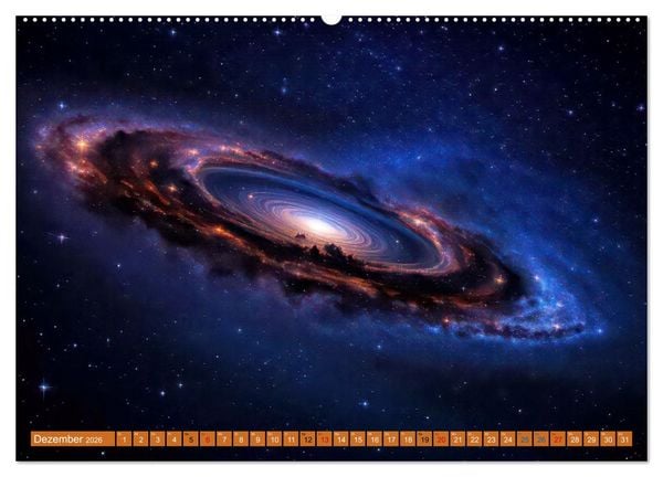 Produktbild: Gammablitze im Universum (Wandkalender 2026 DIN A2 quer), CALVENDO Monatskalender