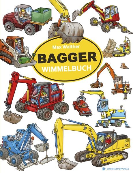 Produktbild: Bagger Wimmelbuch Pocket