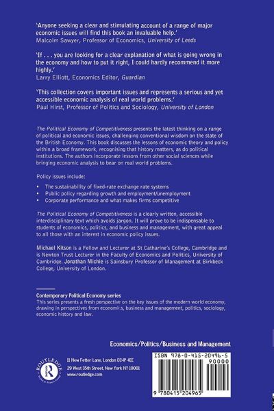 Produktbild: The Political Economy of Competitiveness