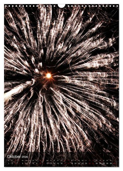 Produktbild: FEUERWERK - Lichtspiele (Wandkalender 2026 DIN A3 hoch), CALVENDO Monatskalender