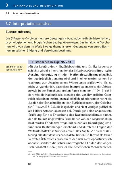 Produktbild: Schachnovelle von Stefan Zweig
