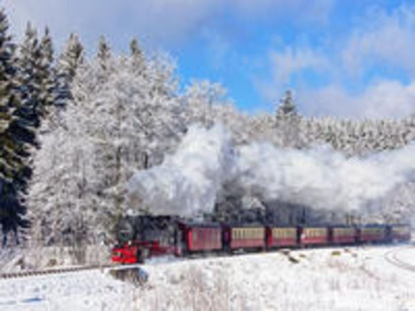 CALVENDO Puzzle Ein Motiv aus dem Kalender Dampfeisenbahnen in Deutschland | 1000 Teile Lege-Größe 64x48cm Foto-Puzzle für glückliche Stunden