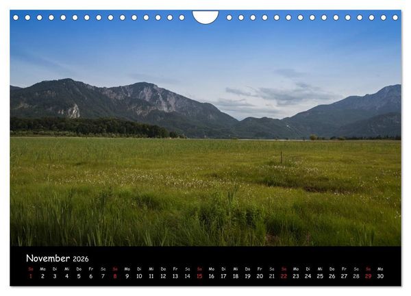 Produktbild: Sch&ouml;nes Oberbayern (Wandkalender 2026 DIN A4 quer), CALVENDO Monatskalender