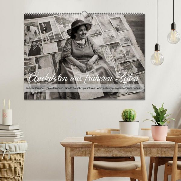 Produktbild: Anekdoten aus fr&uuml;heren Zeiten (Wandkalender 2026 DIN A2 quer), CALVENDO Monatskalender
