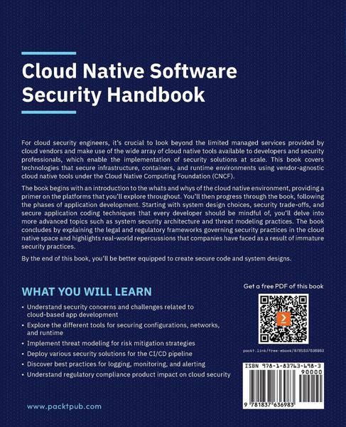 Produktbild: Cloud Native Software Security Handbook