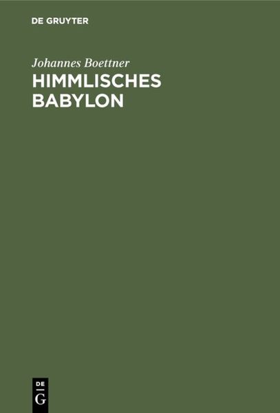 Produktbild: Himmlisches Babylon