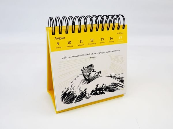 Produktbild: Die Mumins f&uuml;r alle Lebenslagen. Postkartenkalender 2027