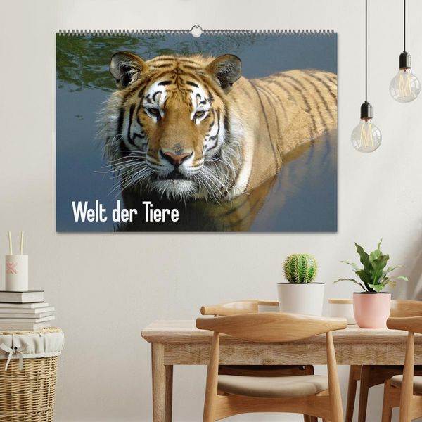 Produktbild: Welt der Tiere (Wandkalender 2026 DIN A2 quer), CALVENDO Monatskalender
