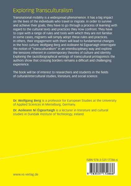 Produktbild: Exploring Transculturalism