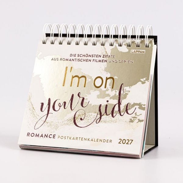 Produktbild: Romance-Postkartenkalender 2027 - I'm on your side