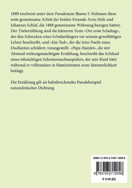 Produktbild: Papa Hamlet