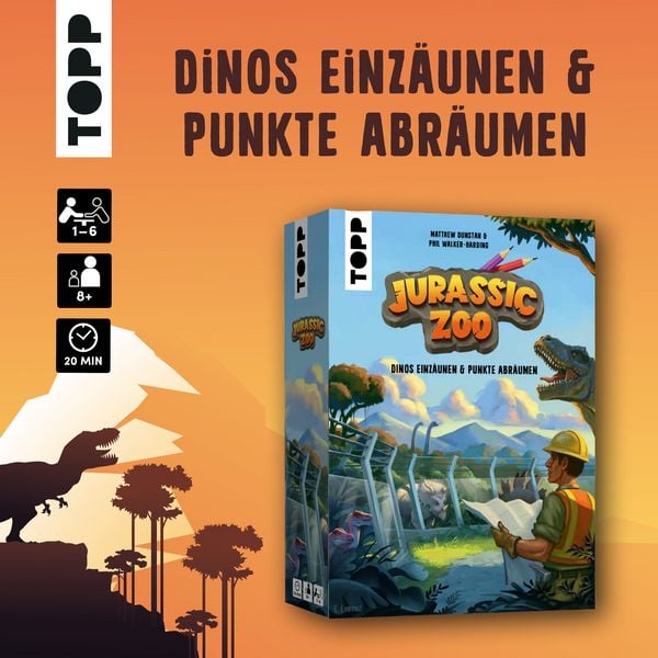 Produktbild: Jurassic Zoo &ndash; Dinos einz&auml;unen & Punkte abr&auml;umen