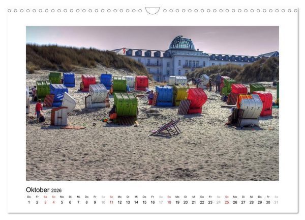 Produktbild: JUIST - Ansichten einer Insel (Wandkalender 2026 DIN A3 quer), CALVENDO Monatskalender