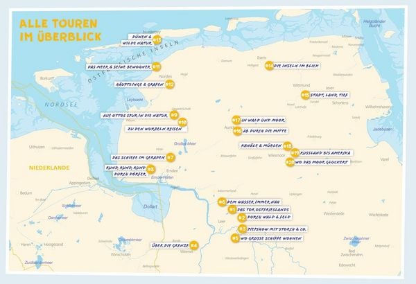Produktbild: DUMONT Radelzeit in Ostfriesland