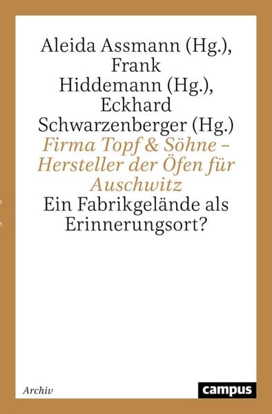Produktbild: Firma Topf & S&ouml;hne - Hersteller der &Ouml;fen f&uuml;r Auschwitz
