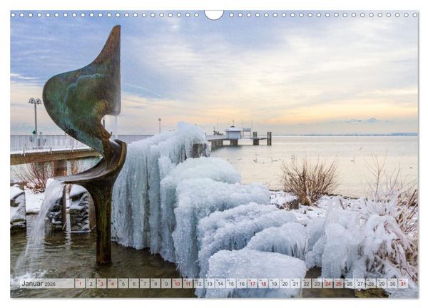 Produktbild: Momente am Bodensee (Wandkalender 2026 DIN A3 quer), CALVENDO Monatskalender