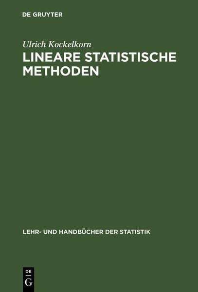 Produktbild: Lineare statistische Methoden