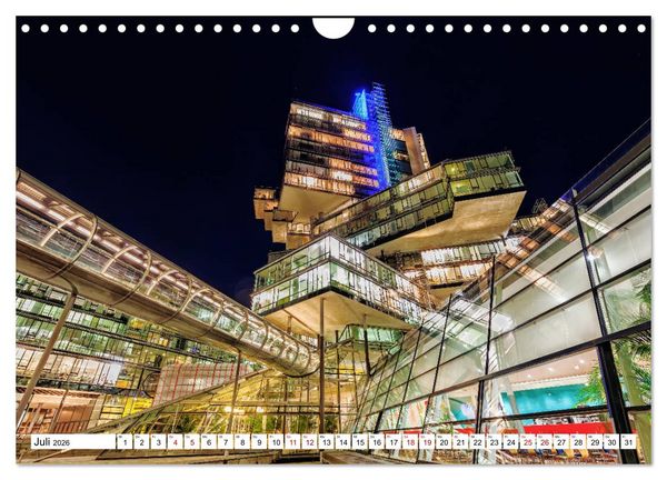 Produktbild: Impressionen moderner Baukunst (Wandkalender 2026 DIN A4 quer), CALVENDO Monatskalender