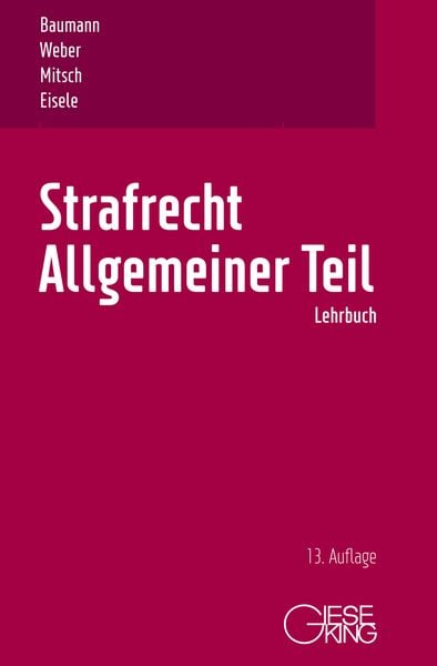Produktbild: Strafrecht, Allgemeiner Teil