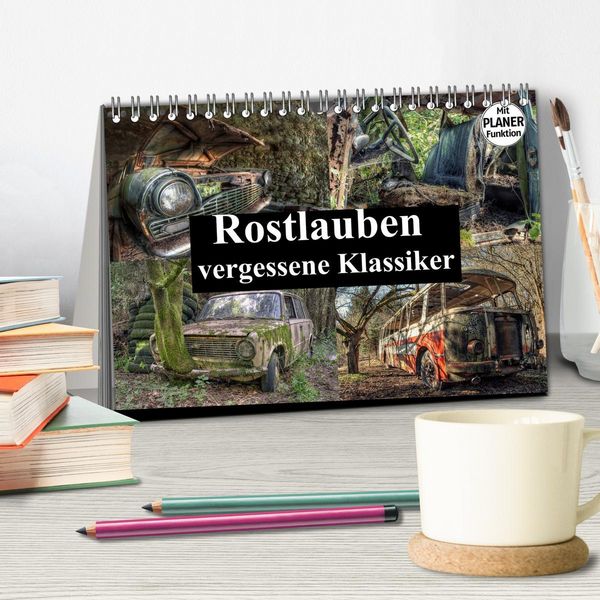 Produktbild: Rostlauben - vergessene Klassiker (Tischkalender 2026 DIN A5 quer), CALVENDO Monatskalender