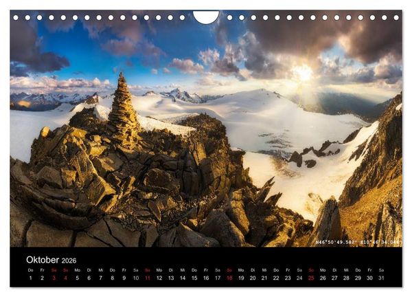 Produktbild: More Wild, Wild Places 2026 (Wandkalender 2026 DIN A4 quer), CALVENDO Monatskalender