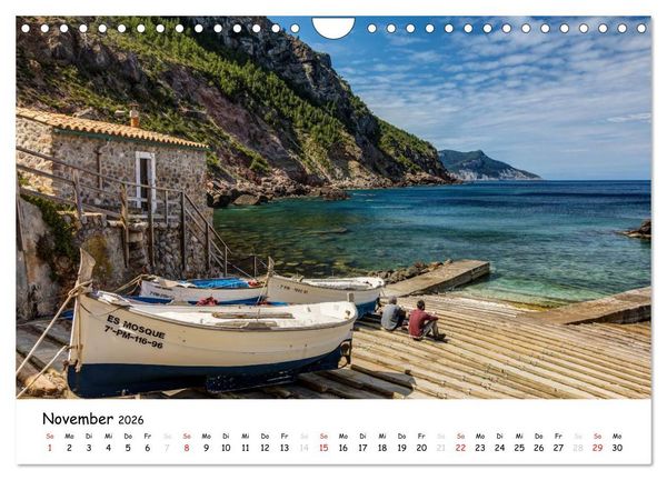 Produktbild: Wildes und romantisches Mallorca (Wandkalender 2026 DIN A4 quer), CALVENDO Monatskalender