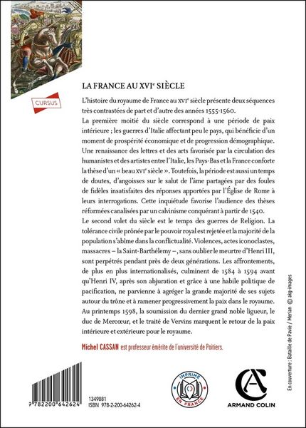 Produktbild: La France au XVIe si&egrave;cle