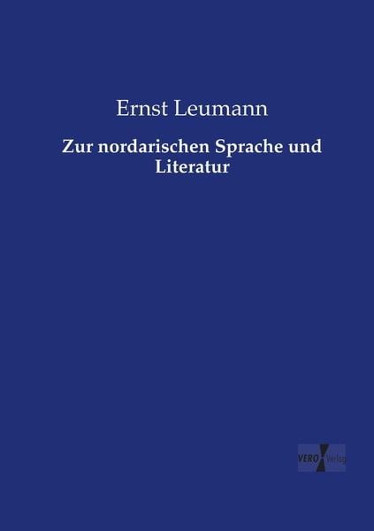 Produktbild: Zur nordarischen Sprache und Literatur