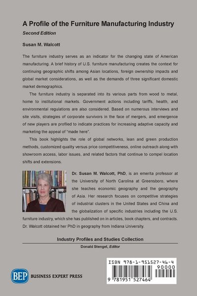 Produktbild: A Profile of the Furniture Manufacturing Industry, Second Edition