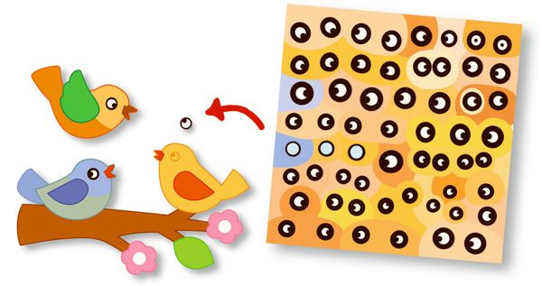 Produktbild: Mein bunter Fr&uuml;hlings-Bastelblock