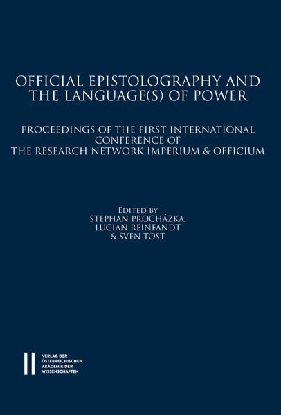 Produktbild: Official Epistolography and the Language(s) of Power