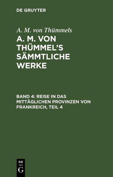 Produktbild: Reise in das mitt&auml;glichen Provinzen von Frankreich, Teil 4