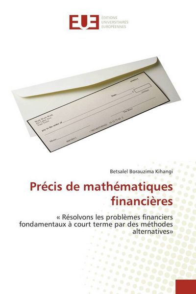 Produktbild: Pr&eacute;cis de math&eacute;matiques financi&egrave;res