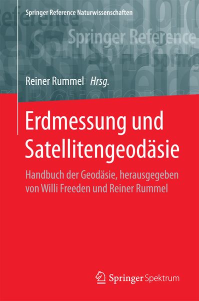 Produktbild: Erdmessung und Satellitengeod&auml;sie